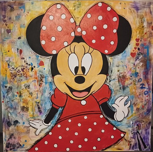 MINNIE by Christiane Guerry, 油畫 for Sale on Singulart