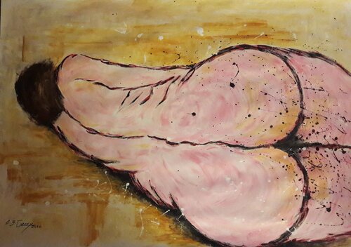 OSER par Christiane Guerry, Œuvre sur papier en vente sur Singulart