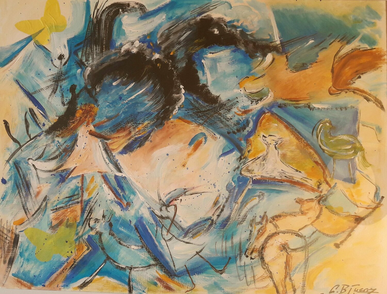 BLUE STORY II Christiane Guerry