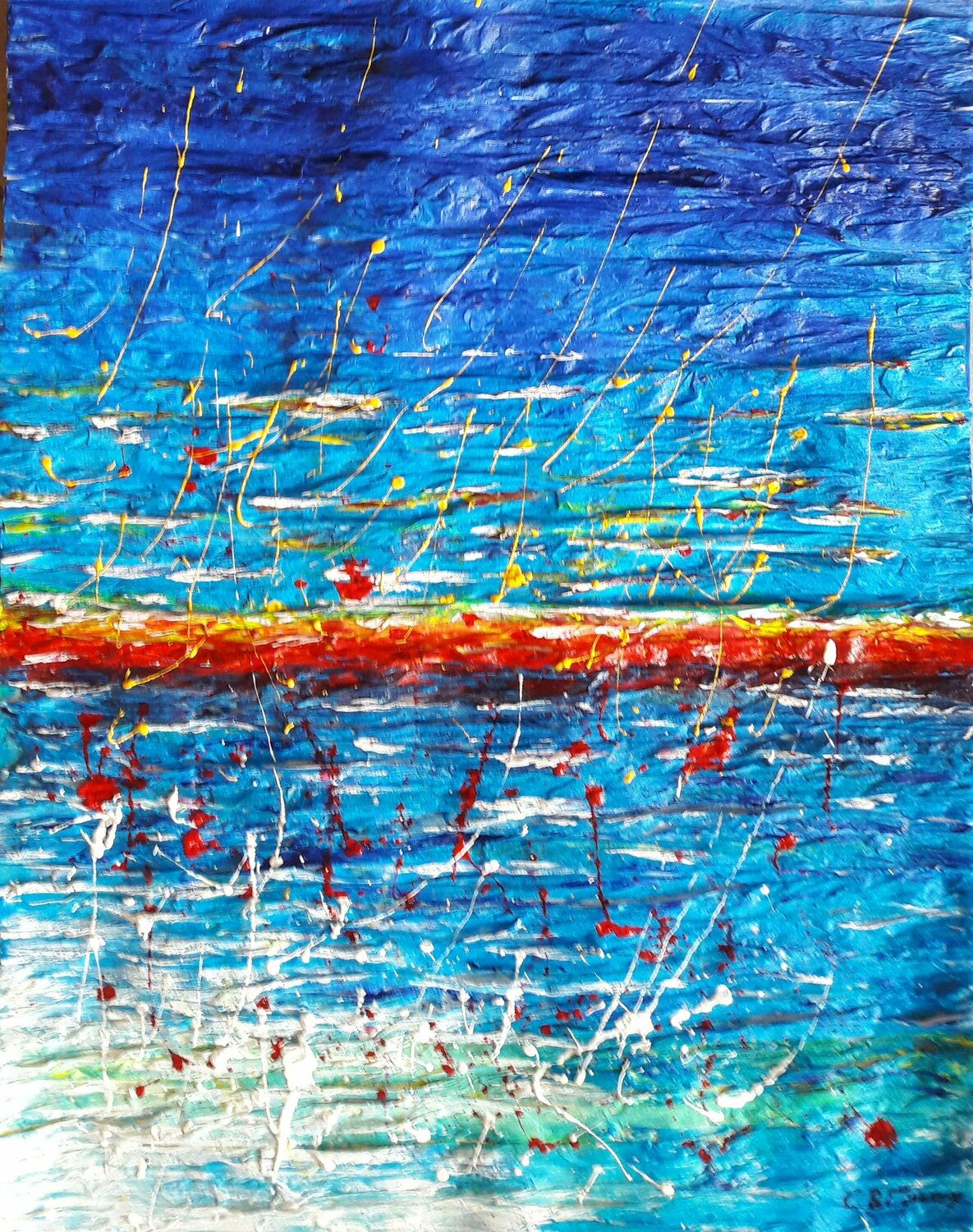 LA LIGNE ROUGE Christiane Guerry