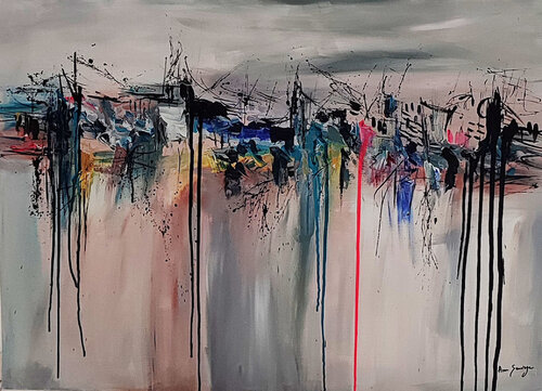 Rêve éphémère van ÂME SAUVAGE, Schilderij te koop op Singulart