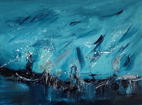 Les joueuses du vent van ÂME SAUVAGE, Schilderij te koop op Singulart