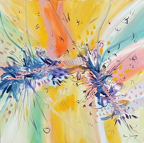 Plantes d'ailleurs van ÂME SAUVAGE, Schilderij te koop op Singulart