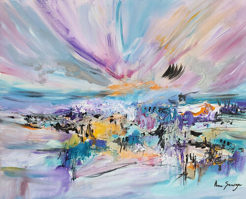 Les couleurs du vent van ÂME SAUVAGE, Schilderij te koop op Singulart