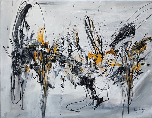 La force du souffle van ÂME SAUVAGE, Schilderij te koop op Singulart