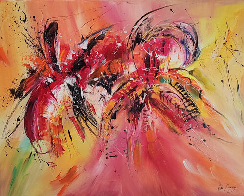 L'âme des fleurs van ÂME SAUVAGE, Schilderij te koop op Singulart