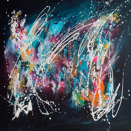 Création de l'univers di ÂME SAUVAGE, Pittura in vendita su Singulart