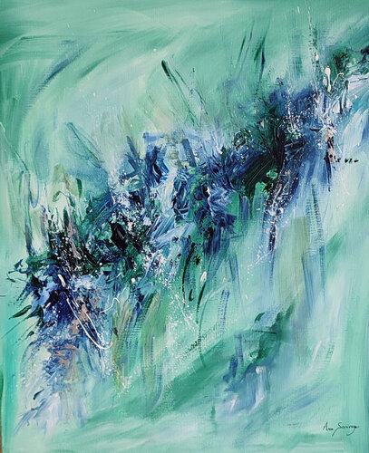 Fracture geléee di ÂME SAUVAGE, Pittura in vendita su Singulart