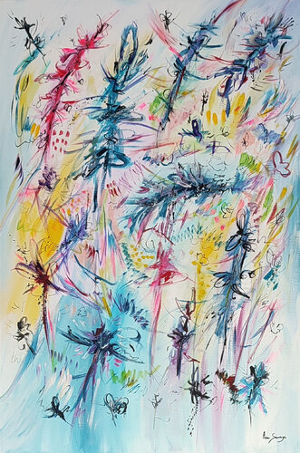 Les êtres de la nature 2 de ÂME SAUVAGE, Pintura a la venta en Singulart