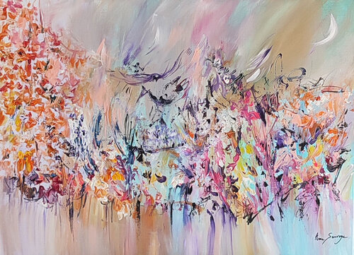 Regard vers le ciel de ÂME SAUVAGE, Pintura a la venta en Singulart