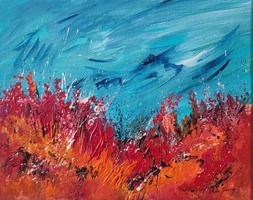 Le mouvement du vent van ÂME SAUVAGE, Schilderij te koop op Singulart