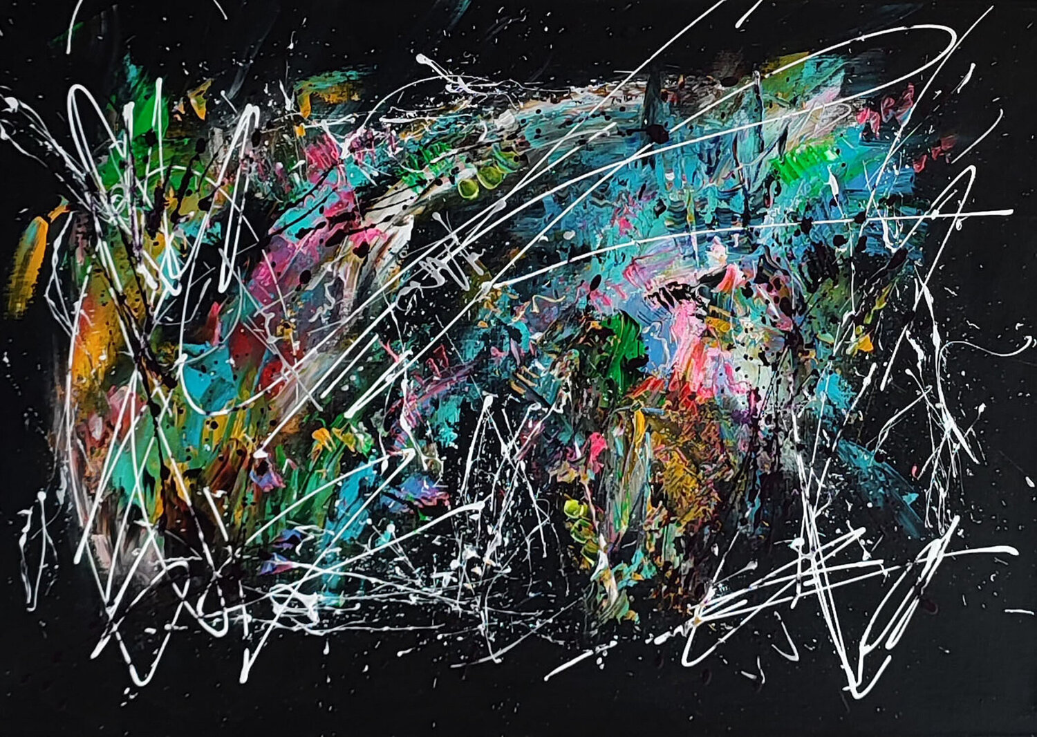 Flashy - tableau design ÂME SAUVAGE