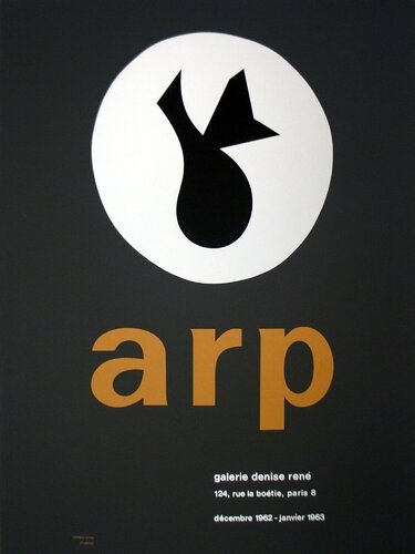 Galerie Denise Rene van Jean Arp, Afdruk te koop op Singulart