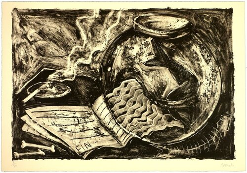 Sin Titulo II van Miquel Barcelo, Afdruk te koop op Singulart