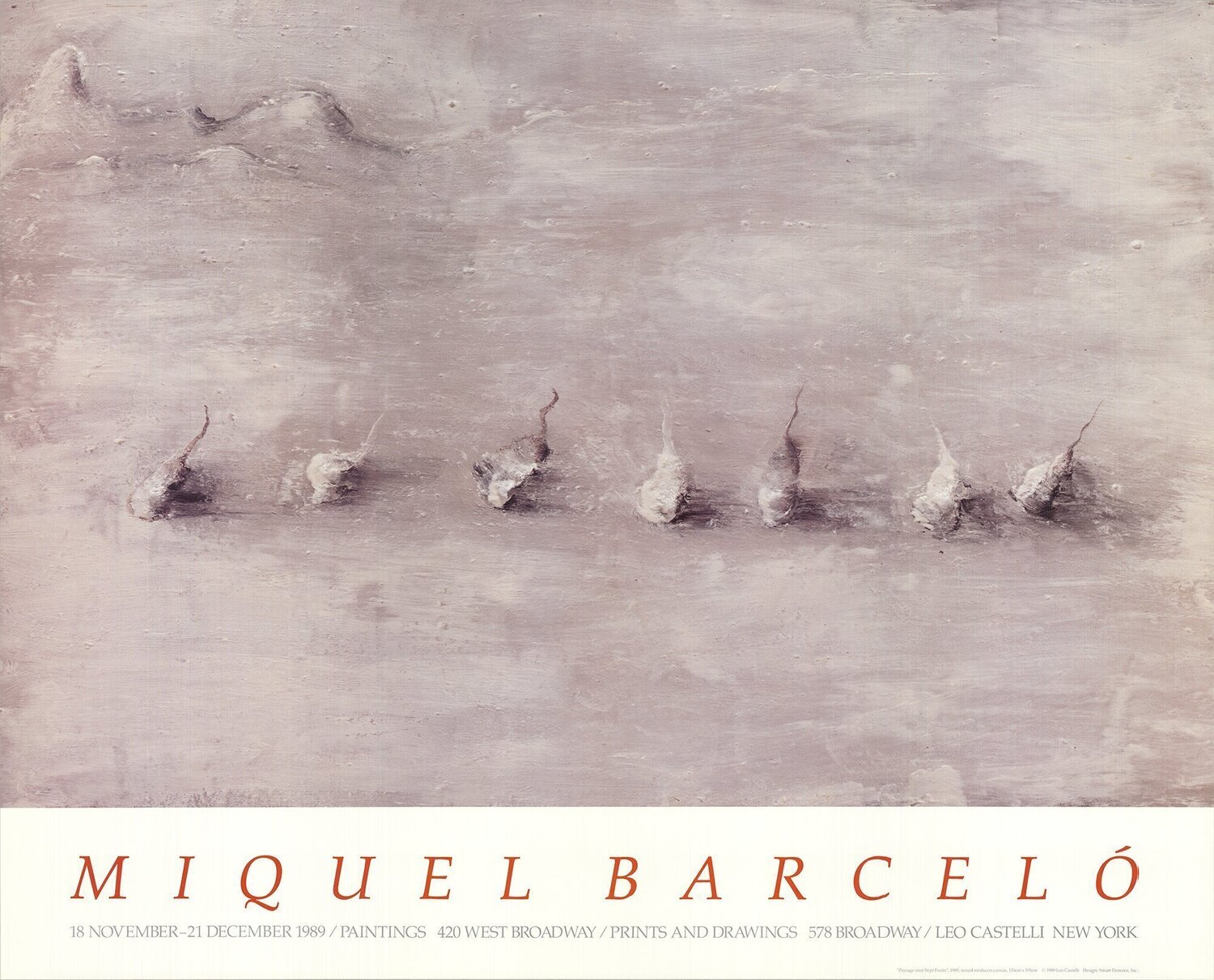 Paysage Avec Sept Fruits Miquel Barcelo Druck zu verkaufen