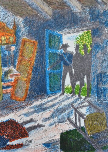 L'affaire Lerouge by Guy Bardone, Print for Sale on Singulart