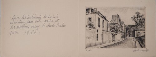 Rue d'une ville Claude Breton