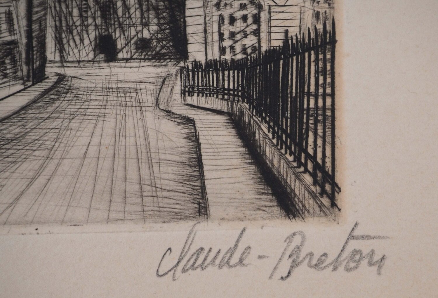 Rue d'une ville Claude Breton