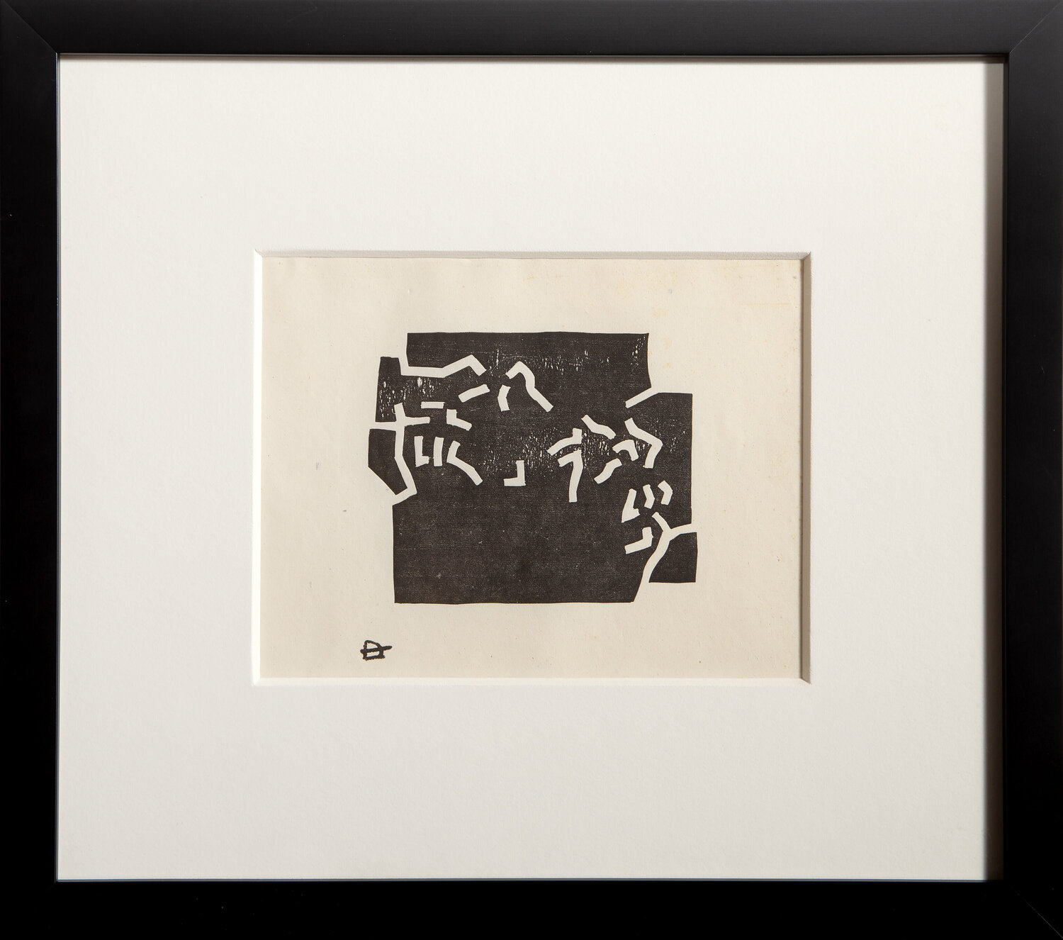 Egokarri (Greeting Card for 1969) Eduardo Chillida Druck zu verkaufen