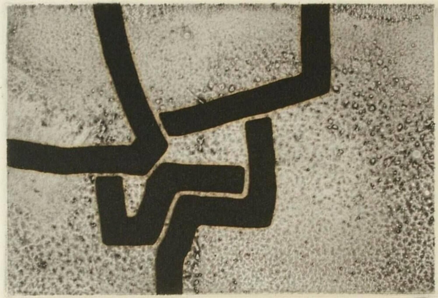 Rencontre Eduardo Chillida Print for sale