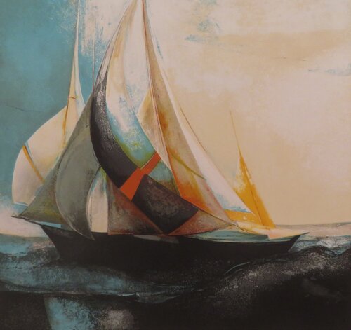Sailing by Claude Gaveau, Print for Sale on Singulart