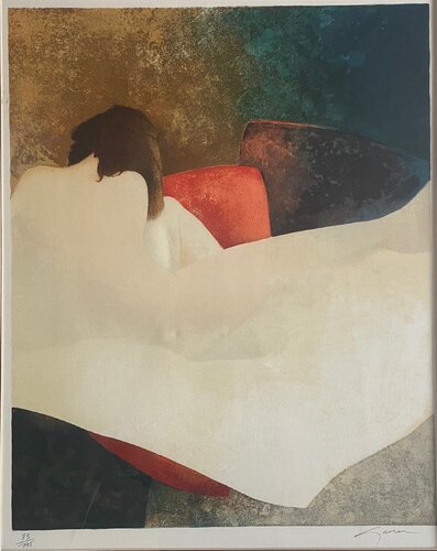 Nude back von Claude Gaveau, Druck kaufen auf Singulart