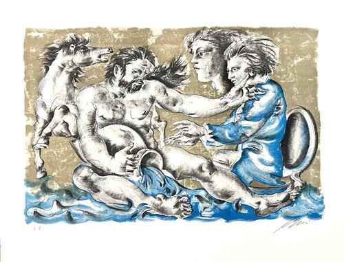 Aquarius and Mozart di Erni Hans, Stampa in vendita su Singulart