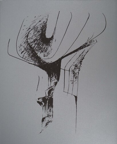 Arbre dans du Gris di Bernhard Heiliger, Stampa in vendita su Singulart