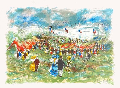 Les courses by Urbain Huchet, Print for Sale on Singulart