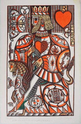Roi de coeur par Delpech Jean, Édition en vente sur Singulart