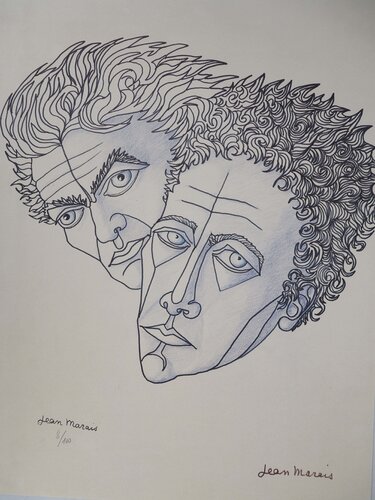 Jean Cocteau et Moi by Jean Marais, Print for Sale on Singulart