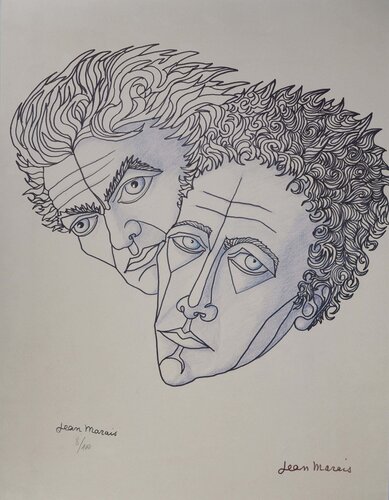 Jean Cocteau et Moi by Jean Marais, Print for Sale on Singulart