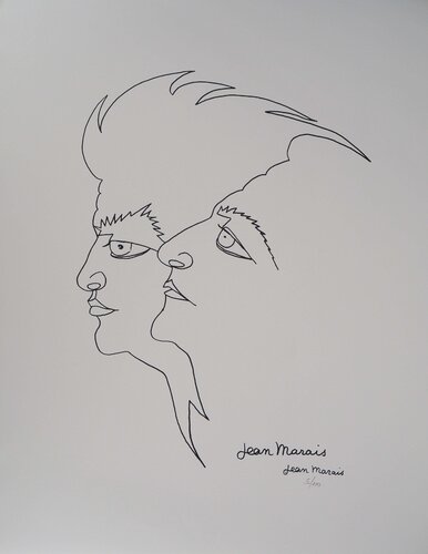 Jean Gabin et Moi by Jean Marais, Print for Sale on Singulart