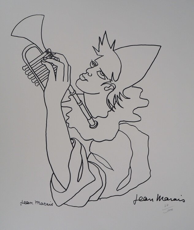 Le Clown musicien Jean Marais
