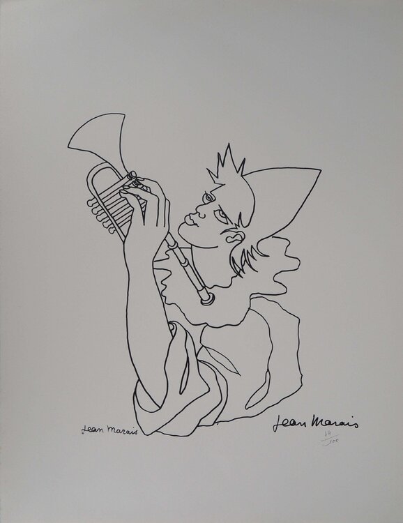 Le Clown musicien Jean Marais