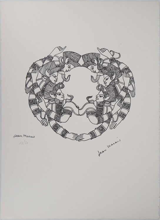Motifs indiens Jean Marais