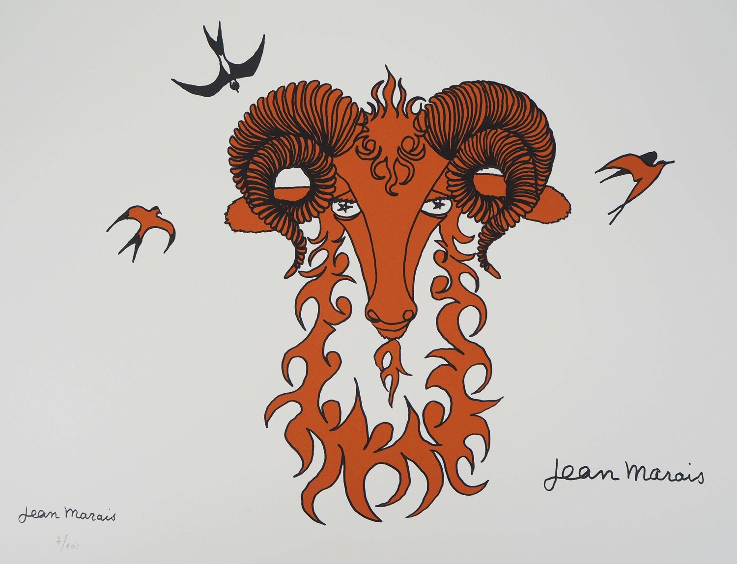 Zodiaque, le Bélier Jean Marais