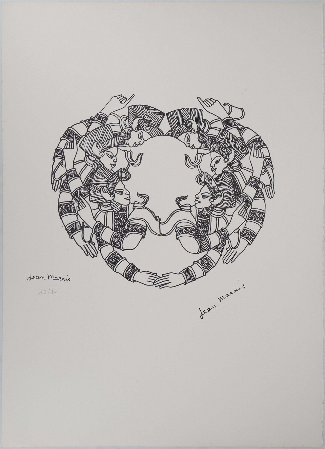 Motifs indiens Jean Marais Édition à vendre