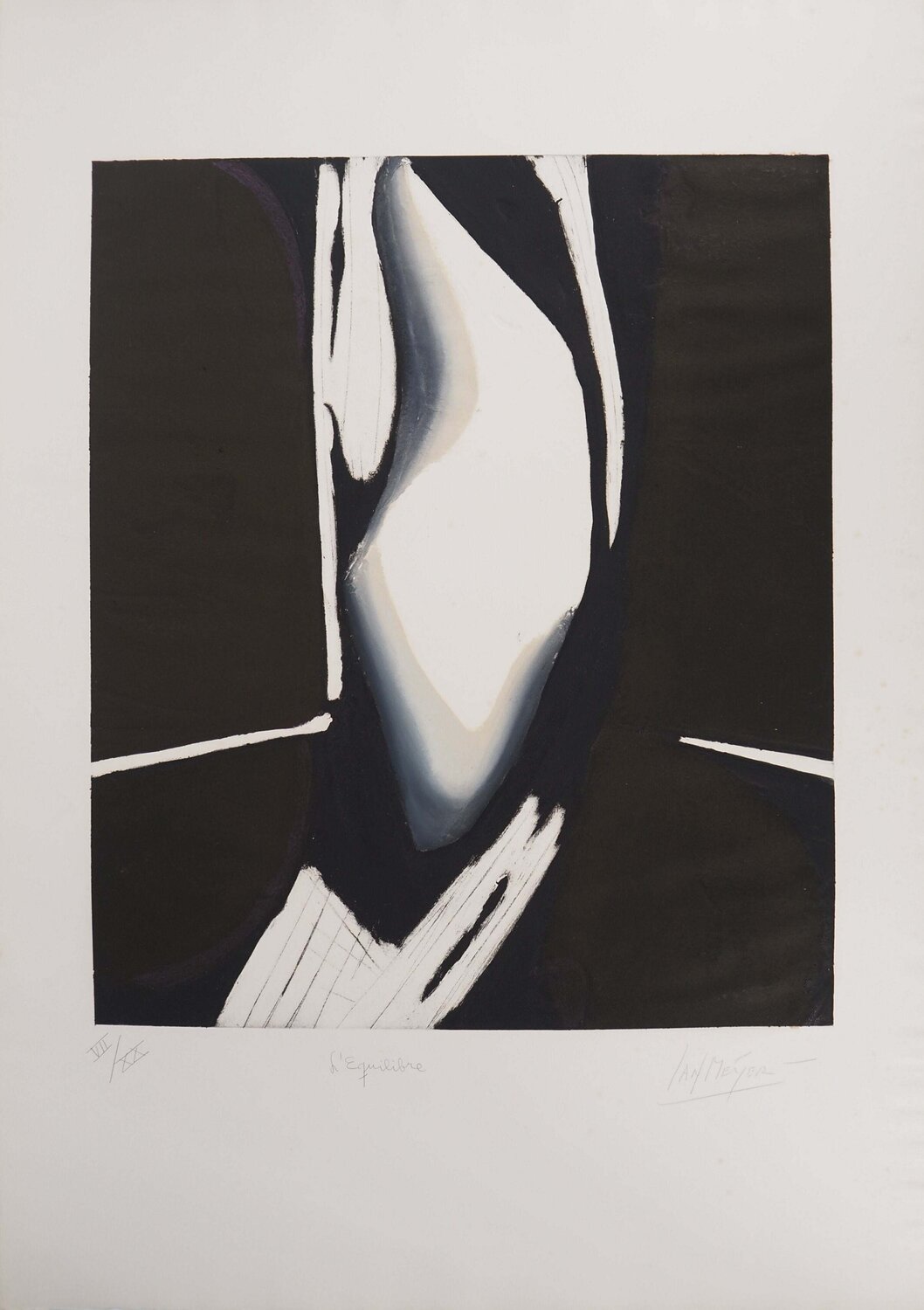 L'équilibre Jan Meijer Print for sale