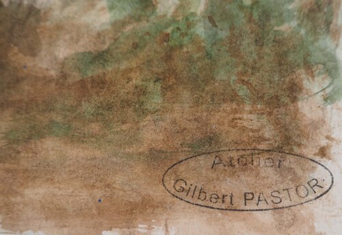 Sentier traversant la nature Gilbert Pastor