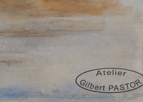 Rive au petit matin  Gilbert Pastor