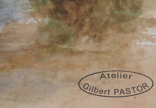 Lac à coté de la ville Gilbert Pastor