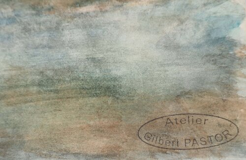 Rivière s'écoulant sous le pont  Gilbert Pastor