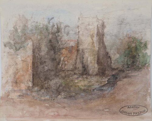 Derrière les murs du village Gilbert Pastor