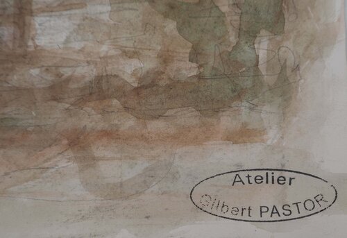 Passage entre les bâtiments  Gilbert Pastor