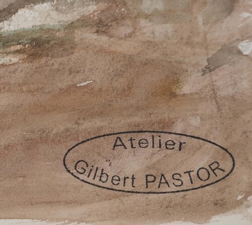 Sentier en forêt à la tombée de la nuit  Gilbert Pastor