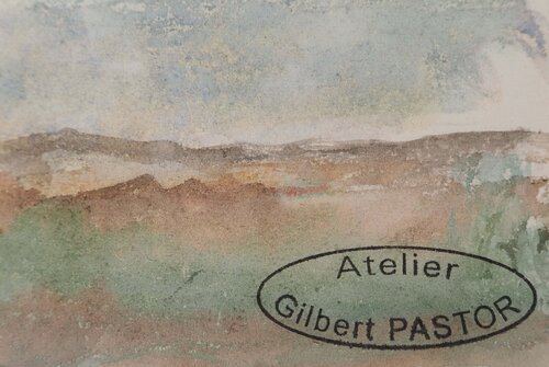 Paysage en montagnes Gilbert Pastor