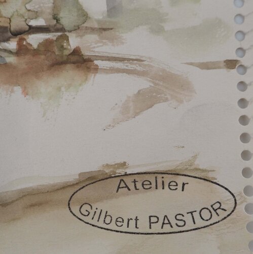 Allée dans les arbres  Gilbert Pastor