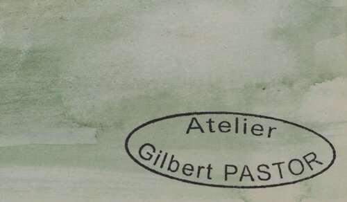 Labourer la terre by Gilbert Pastor, Work on Paper for Sale on Singulart