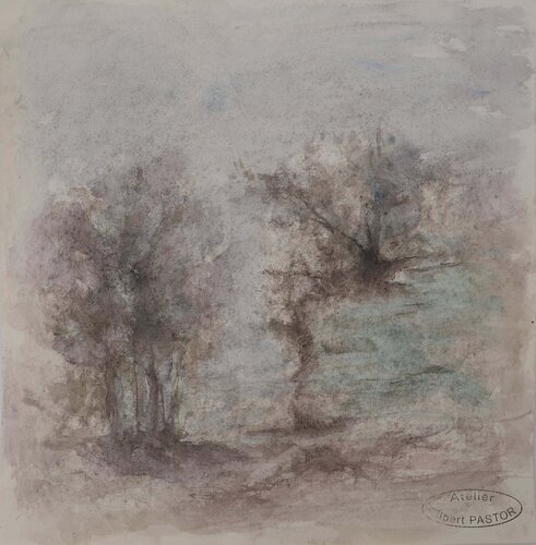 Sous-bois d'hiver Gilbert Pastor